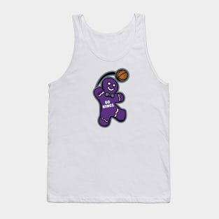 Sacramento Kings Gingerbread Man Tank Top